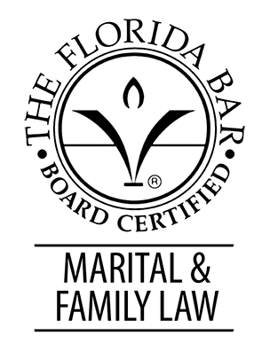 Board Certified in Marital & Family Law with the Florida Bar